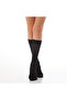 40 Denier Knee-Length Tulle Socks 3-Piece Premium Box Black Standard Size - 3