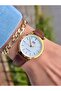 Women's Watch with 2-Year Warranty , Leather Strap, Waterproof, and Gift Bracelet. - 7