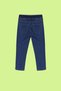 Boy's Dark Blue Elastic Waist Flexible Skinny Denim Trousers Jean Tkdss24Pl00014 - 2
