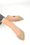 Beige Classic Women's Heeled Shoes - 19245 - 4