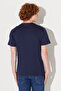 Short Sleeve O-Neck T-S Navy Blue Men's Short Sleeve T-Shirt - 3