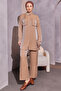 3985 Model Camel Double Set - Bead Detailed Pockets
