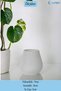 Countertop Cutlery Decorative Upright Cutlery Holder Cylinder Cutlery White Color Model 3 - 2