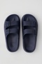 Leon Navy Blue Men's Double-Buckle Eva Beach Slippers