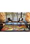 Vortex Modern Multicolor Ethnic Patterned Decorative Washable Carpet miravip8488 - 3