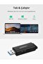 Black USB 3.0 Micro SD and SD Card Reader - 3