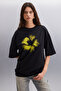 SAOIRSE Black 100% Cotton T-Shirt