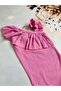 Baby Girl Lilac Ruffled Single Shoulder Strap Snap Bodysuit - 2