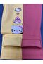 3-8 YEARS OLD Ribbed Knit AND COTTON LYCRA TWO-PIECE LEGGINGS SET - 5