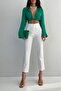 High-Waist Darted Pants - 2