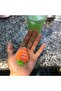 Cute Little Orange Carrot Kawaii Keychain Bag And Wallet Accessory Gift (1 Piece) - 5