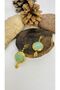 Handmade Ethnic Pattern Brass Women Earrings - 2