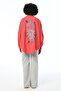 WOMEN'S BACK AND ARM EMBROIDERED OVERSIZE KIMONO