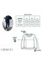 Women's Navy Blue Crew Neck Oversize Bottom Top Tracksuit Set with Elastic Waist and Leg Detail - 6