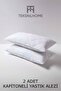 100% Cotton 2 Pieces Quilted Pillow Mattress Protector |   Protective Pillow Cover |   50 X 70 cm |