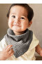 100% Cotton 8 Layers Muslin Fabric Set of 4 Baby Bibs/Mouth Wipes with Three Snaps - 3