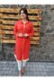 Women's Red Coral Hijab Tunik