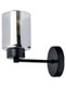 Modern Sports Model Smoked Genuine Glass Sconce