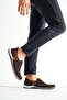 Genuine Leather Brown Nubuck Men's Casual Shoes Mrd15-3004