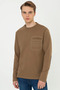 Men's Coconut Crew Neck Sweatshirt U.S. Polo Assn. - 3