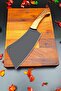 Swencraft Stainless Steel Cleaver Kitchen Meat Bone Cleaver Handmade Cleaver with Sharpening Gift!