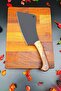 Swencraft Stainless Steel Cleaver Kitchen Meat Bone Cleaver Handmade Cleaver with Sharpening Gift! - 2