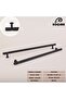 Turquoise Black 320 mm Handle Luxury Country Kitchen Furniture Cabinet Drawer Handle - 3