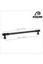 Sehzade Black 320 mm Handle Luxury Country Kitchen Furniture Cabinet Drawer Handle - 3
