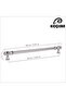 Sehzade Chrome 320 mm Handle Luxury Country Kitchen Furniture Cabinet Drawer Handle - 3