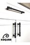 Sehzade Black 192 mm Handle Luxury Country Kitchen Furniture Cabinet Drawer Handle - 5