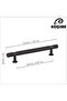 Turquoise Black 128 mm Handle Luxury Country Kitchen Furniture Cabinet Drawer Handle - 2