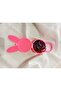 PINK COLOR RABBIT MODEL PERMA RUBBER BUCKLE WITH BAG - 3