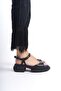 Boris Model Thick Soled Women's Genuine Leather Sandals - 5