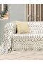 غطاء أريكة منقوش على الطراز الاسكندنافي من سوفت مايكرو، مقاس 130 × 180 سم، غطاء أريكة، بطانية تلفزيون باللون الرمادي - 2