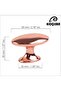 Space Rose Button Handle Luxury Country Kitchen Furniture Cabinet Drawer Handle - 3