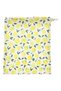 Lemon Patterned Eco-Friendly Cloth Pouch, Poplin Drawstring Organizer Pouch, Gift Pouch, Makeup Bag - 4