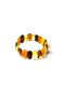 Brown Milk Honey Model Drop Amber Bracelet Flexible Cord, Certified