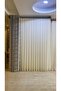 White Wooden Head Aluminum Pipe Rustic Curtain Hanger Single Rail 100 Cm - 4