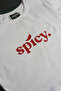 Spicy White Crop Top Crew Neck Short Sleeve T-Shirt - 3
