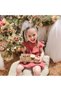 Girl's Ruffle Sleeve Belted Muslin Dress Eid - 2
