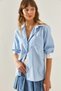 Women's Back Garni Detail Boyfriend Shirt 4449 60251330