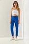 Women's Cobalt blue Epaulette Gabardine Trousers 3947 60251321 - 3