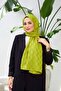 Checkered Pattern Jacquard Shawl