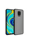 حافظة Redmi Note 9 Pro/9S مصنوعة من السيليكون الملون غير اللامع مع حماية للكاميرا - 2