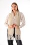 Women's Thessaloniki Knitted Beige Scarf