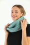 Women's Knitted Water Green Neck Collar - 2