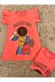 girl summer combed dress with hat