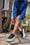 SARAH WOMEN'S BLACK REAL LEATHER SNEAKER - 6