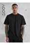 Crew Neck Comfortable Fit Oversize Basic 5-Piece T-Shirt Pack - 4