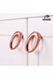 Side Ring Rose 32 mm Handle Luxury Country Kitchen Furniture Cabinet Drawer Handle - 2